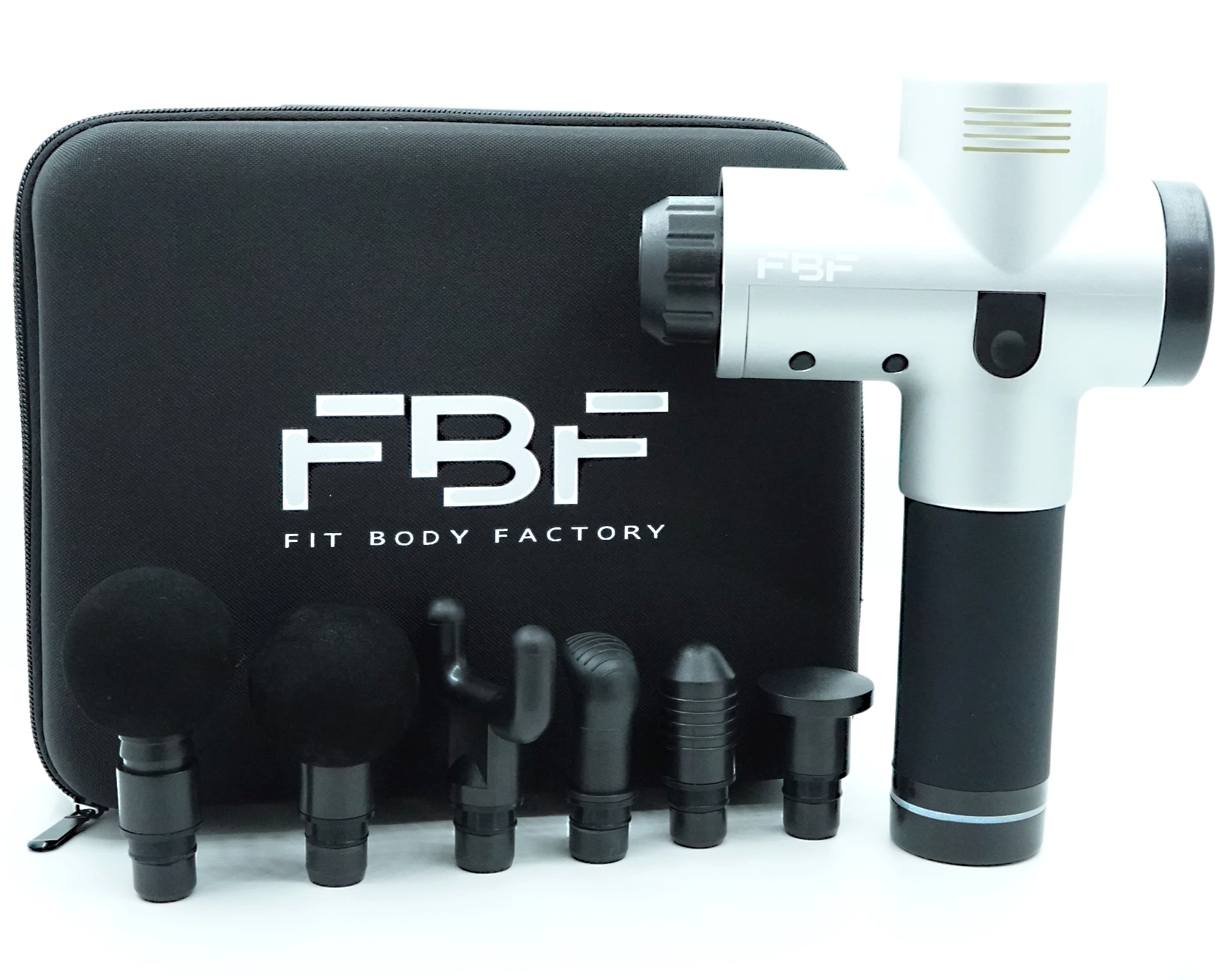 FBF Pulse Massage Gun™ - Fit Body Factory - Percussion Therapy Fitness Massage Gun