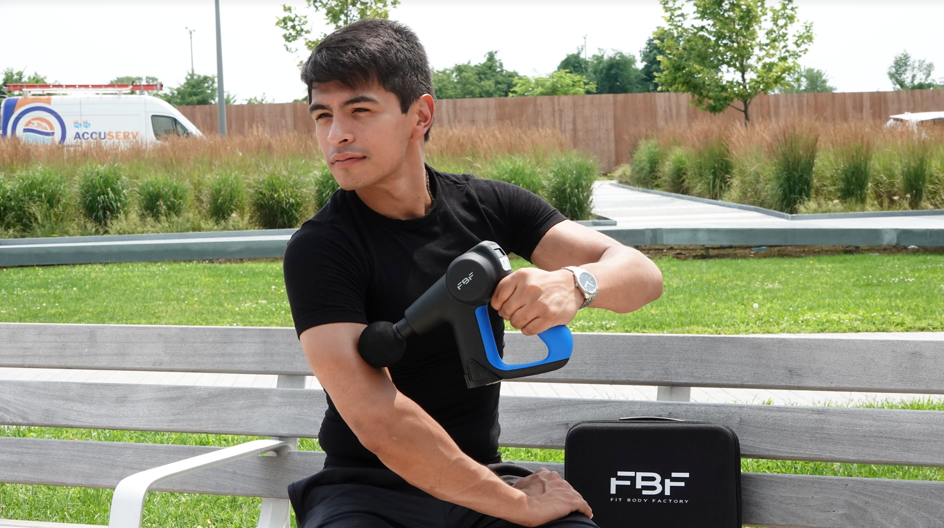 FBF Hammer Massage Gun™ - Fit Body Factory - Percussion Therapy Fitness Massage Gun
